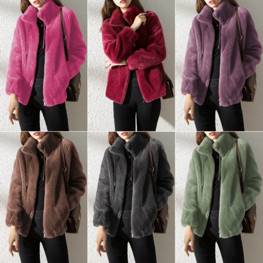 Abrigo Trench Mujer Grande con Solapas - Vestiria