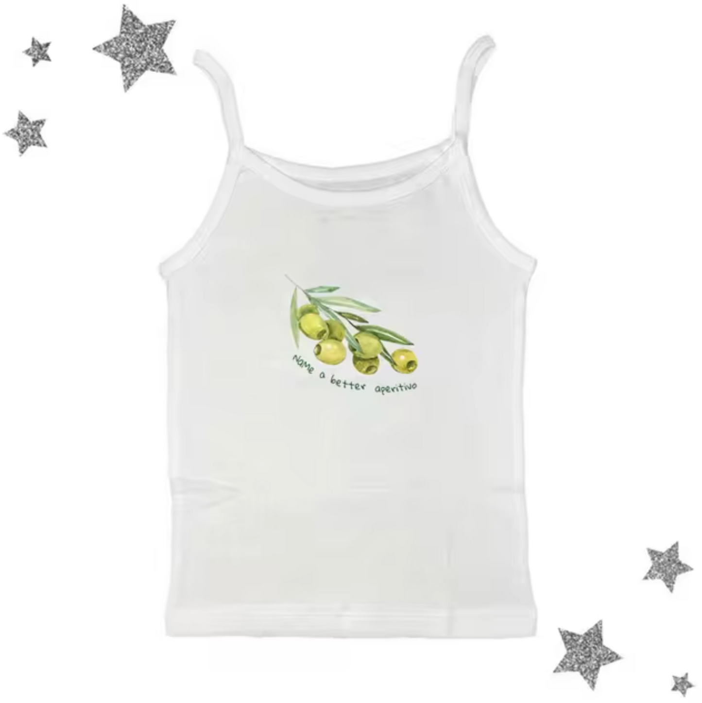 Top Camiseta Oliva Estilo Militar
