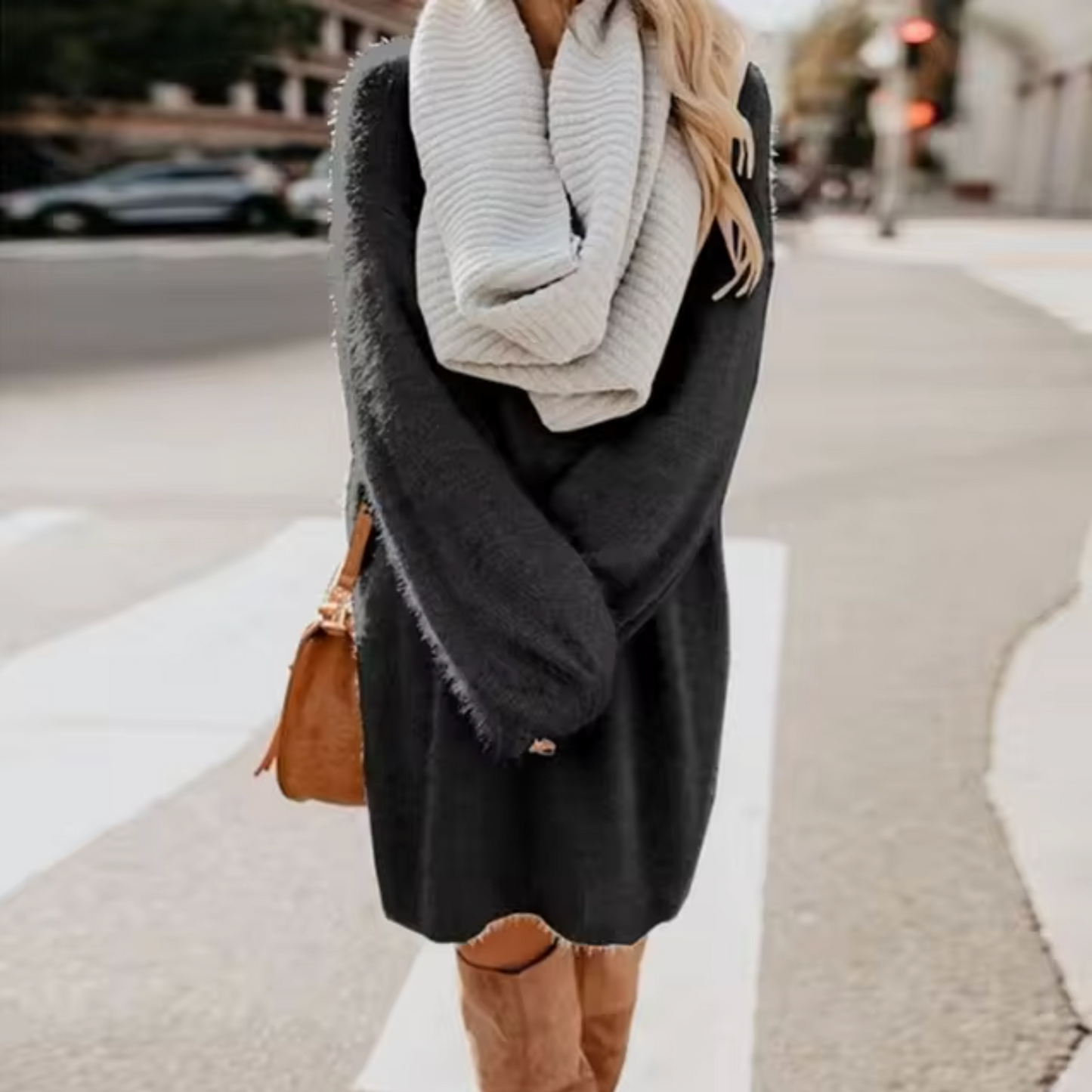 Vestido Cálido de Punto Algodián Mujer - Vestiria