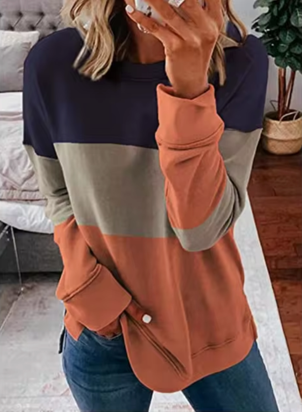Camisa Algodón Oversize Manga Larga - Vestiria