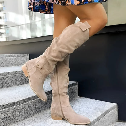 Botas Piel Auténtica de Mujer Elegantes