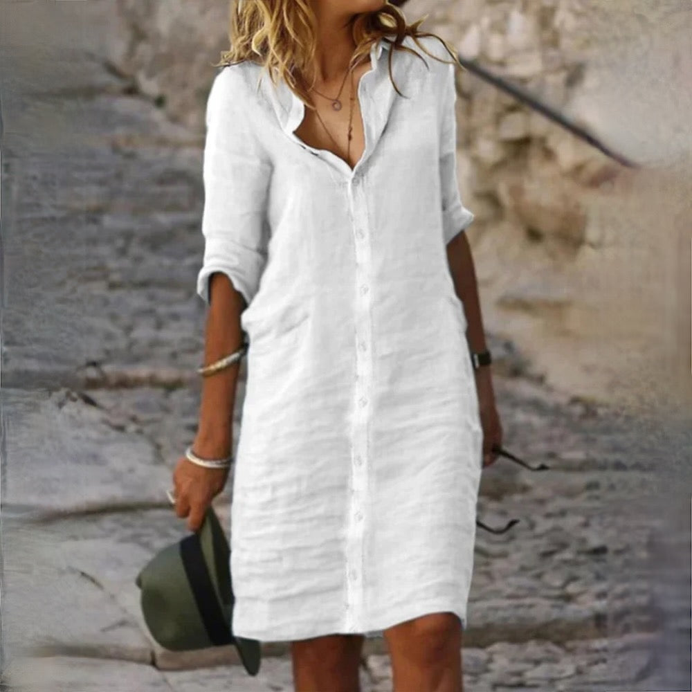 Vestido Femenino Con Estilo Relajado - Vestiria