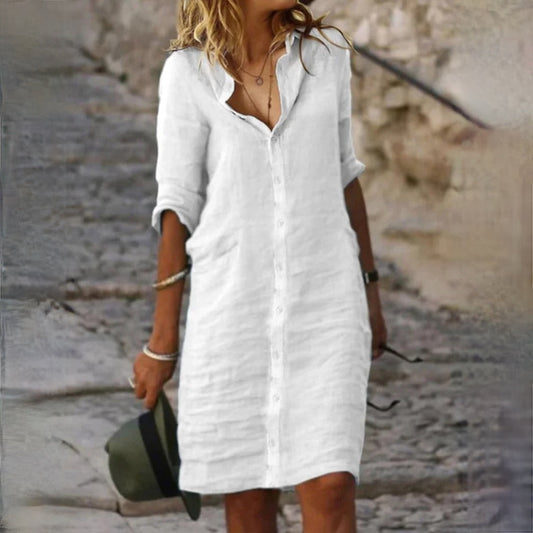 Vestido Femenino Con Estilo Relajado - Vestiria