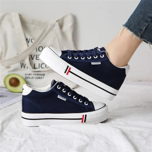 Zapatillas Plataforma Mujer Suela Detallada Elegantes - Vestiria