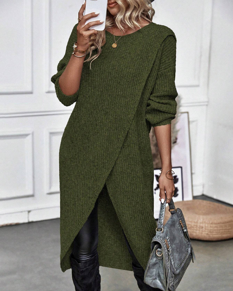 Vestido Sudadera Grande Mujer Casual