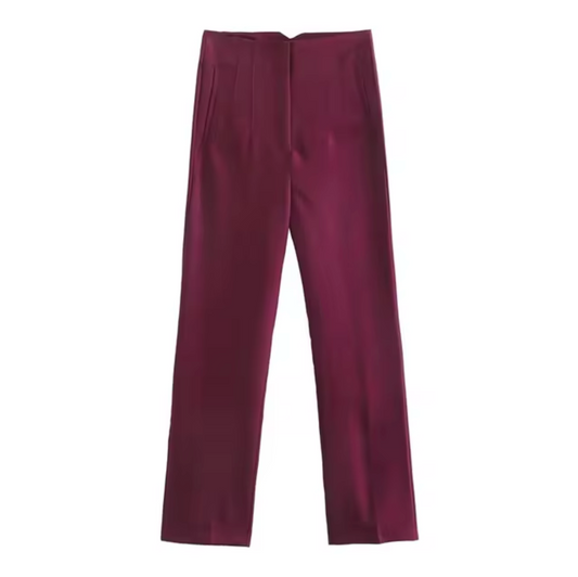 Pantalón Mujer Talle Alto Cintura Alta - Vestiria