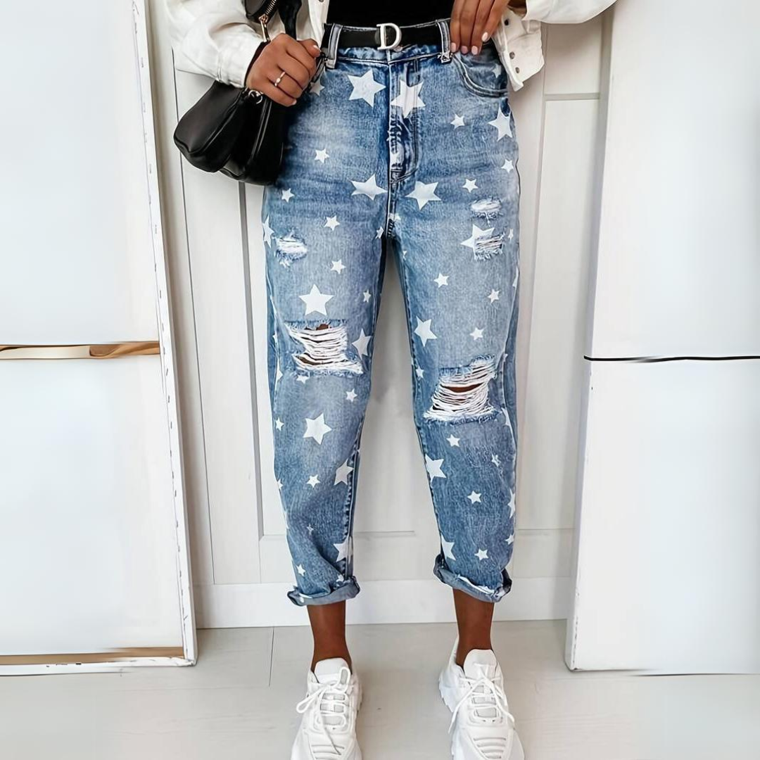Vaqueros Jeans Estrellas Originales - Vestiria