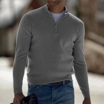 Sudadera Hombre Manga Larga Cremallera Deportiva