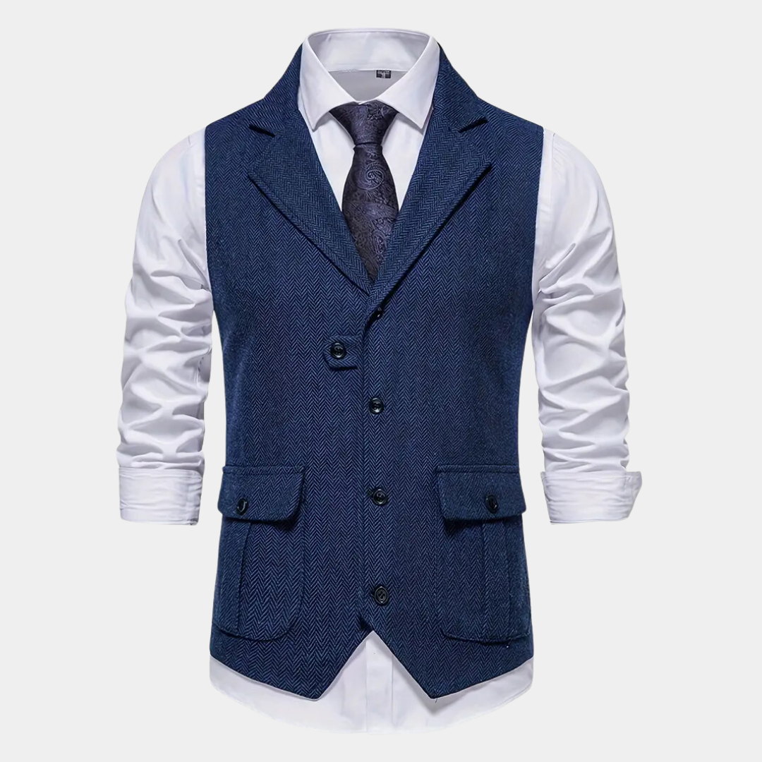 Chaleco Hombre Elegante Clásico - Vestiria