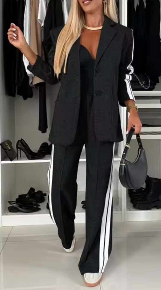 Traje de mujer algodón clásico y elegante - Vestiria