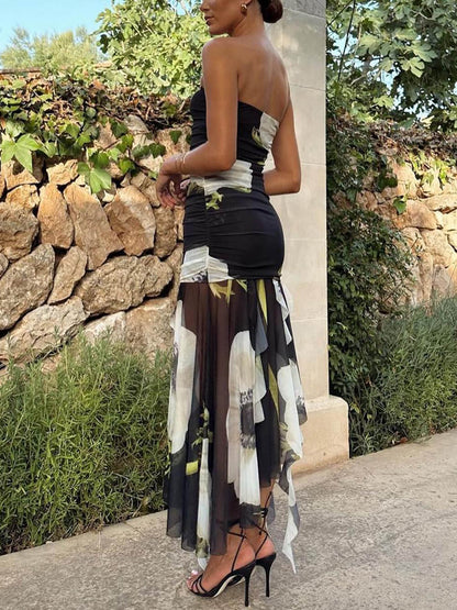 Vestido Florado Ligero y Aéreo - Vestiria