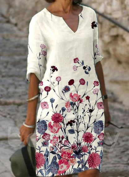 Vestido Floral Estilo Primavera - Vestiria