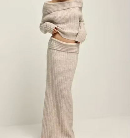 Conjunto de Punto Invierno Cálido y Acogedor - Vestiria
