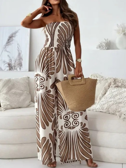 Vestido de Mujer Estampado Falda Ancha - Vestiria