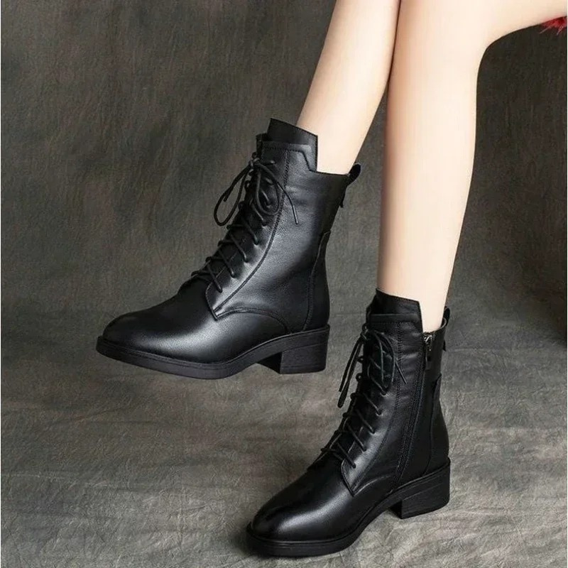 Botas Mujer Puntera Fina Elegantes - Vestiria