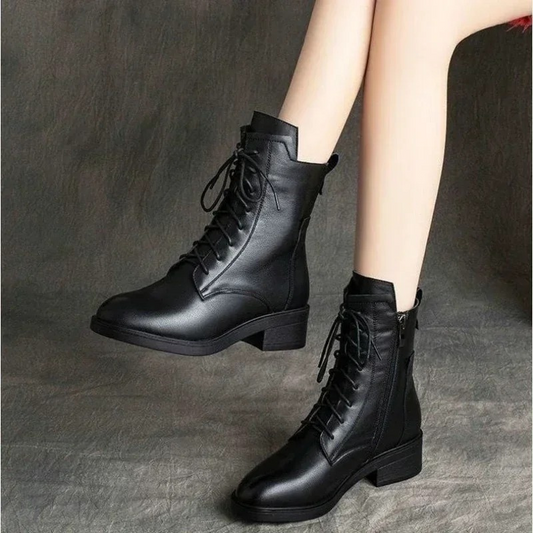 Botas Mujer Puntera Fina Elegantes - Vestiria