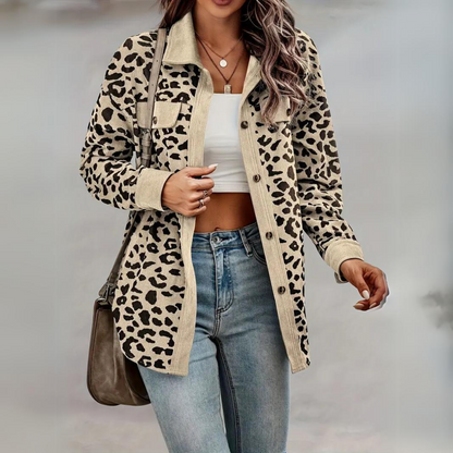 Chaqueta Fashion Animal Print Mujer - Vestiria
