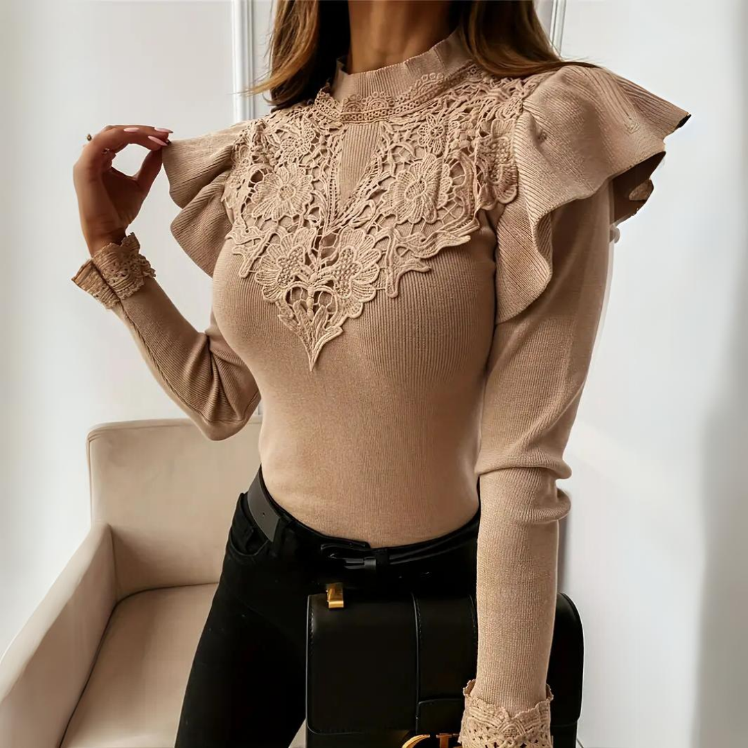 Camisa Mujer Manga Larga Estilo Clásico - Vestiria