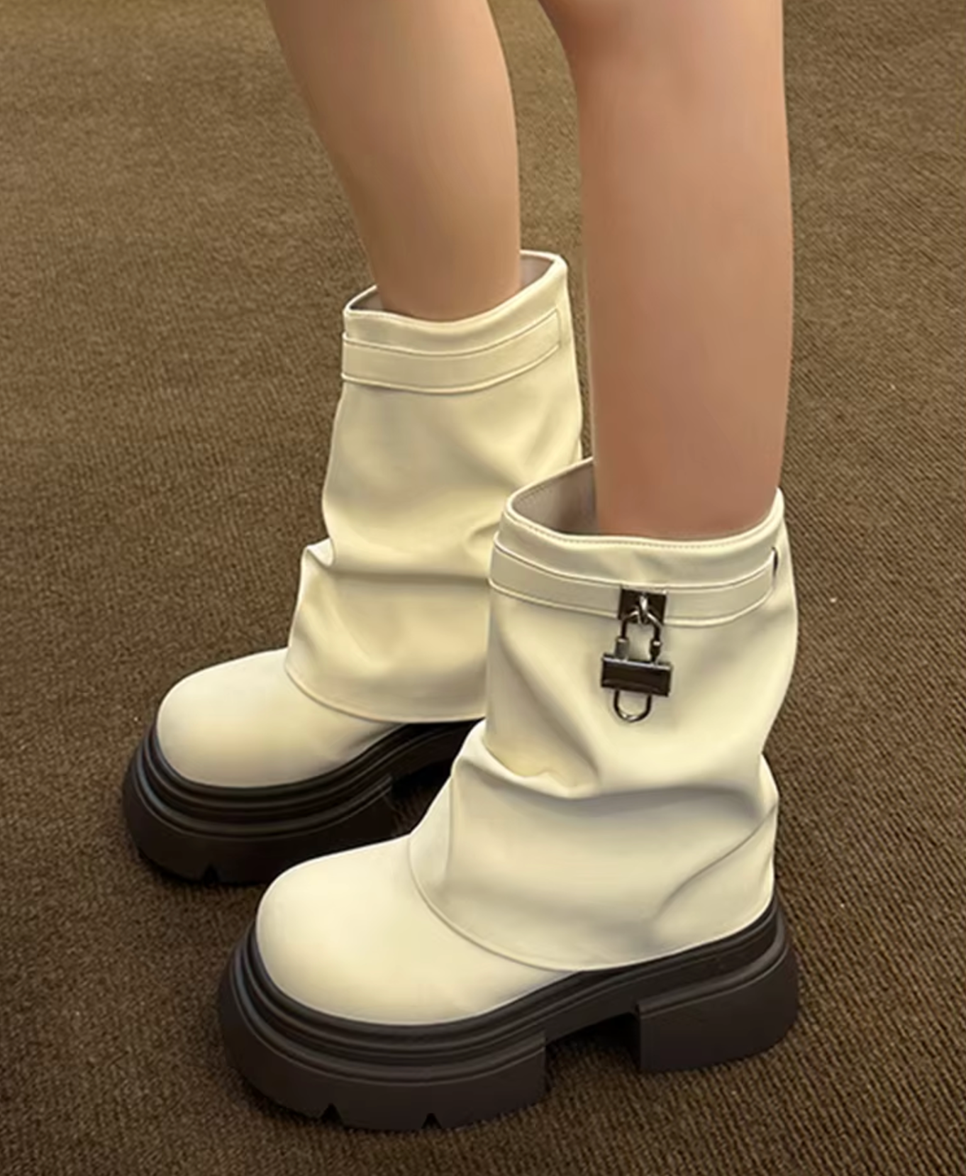 Botas Cuero Clásicas Mujer - Vestiria