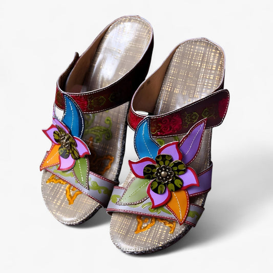 Sandalias Boho Chic Mujer con Detalles Trenzados - Vestiria