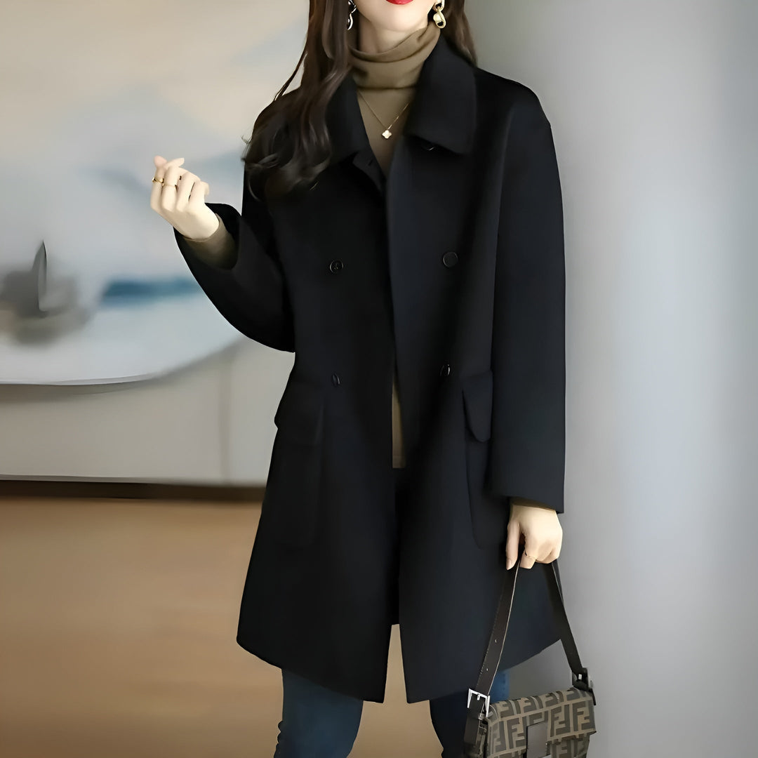 Abrigo Invernal Chic con Cierre - Vestiria