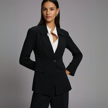 Chaquetilla Mujer Corte Chanel Elegante
