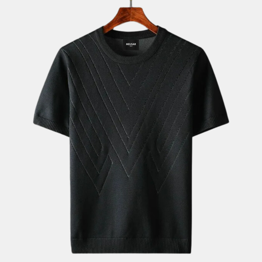 Camiseta Hombre Clásica Cuello Redondo