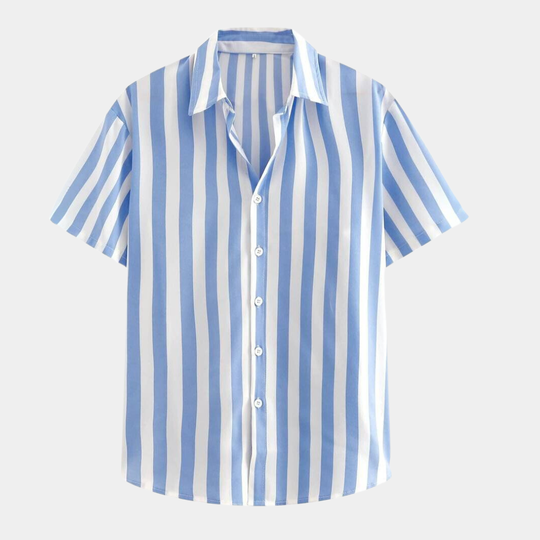 Camisa Rayas Clásica Hombre - Vestiria