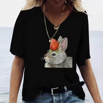 Camisetas Coloridas con Conejos Divertidos - Vestiria