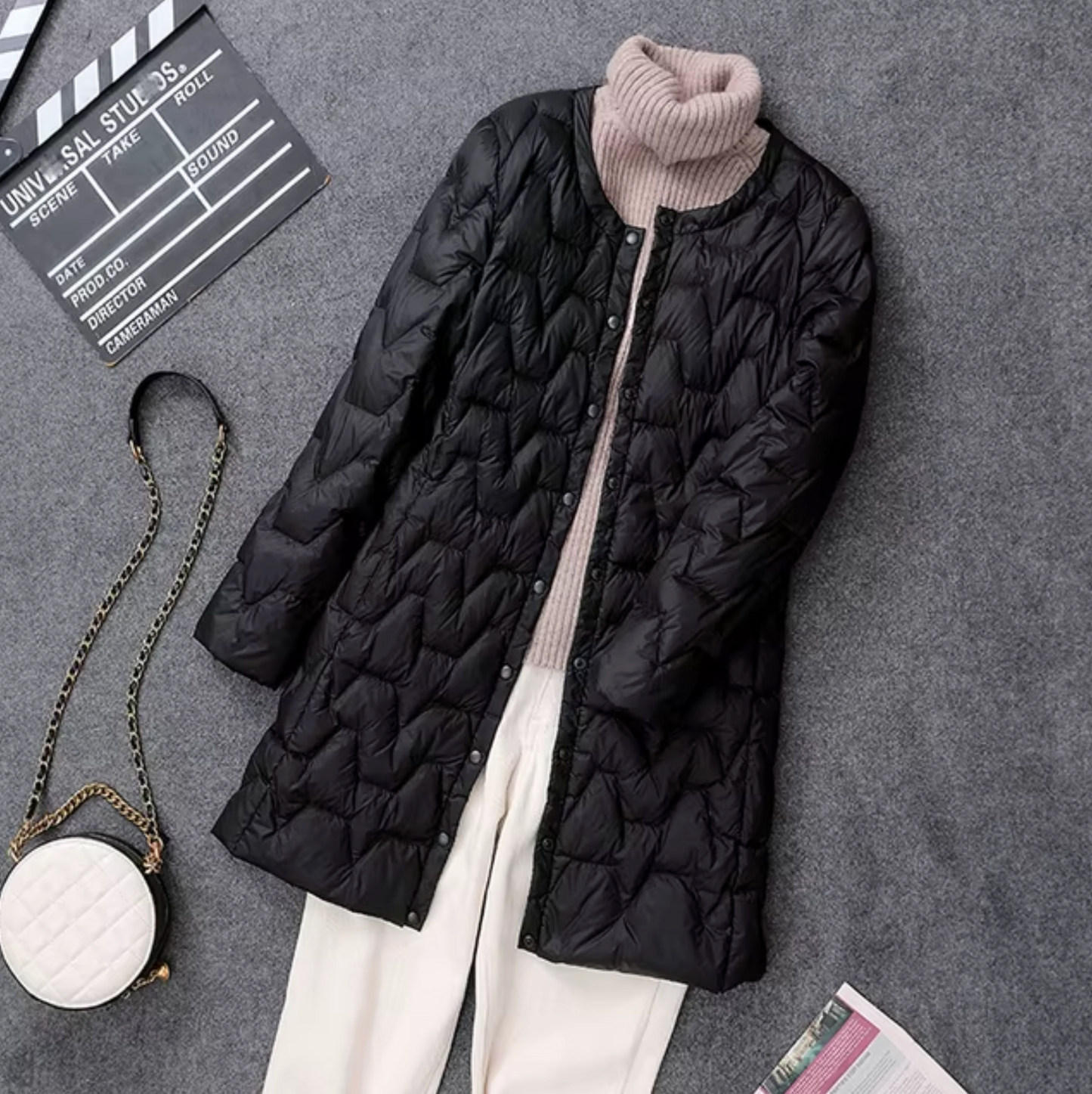 Chaqueta Acolchada Estilo Invernal - Vestiria