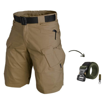 Pantalones Cortos Cargo Multibolsillo