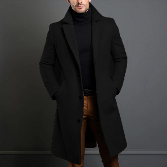 Chaquetón Hombre Clásico Con Solapa - Vestiria