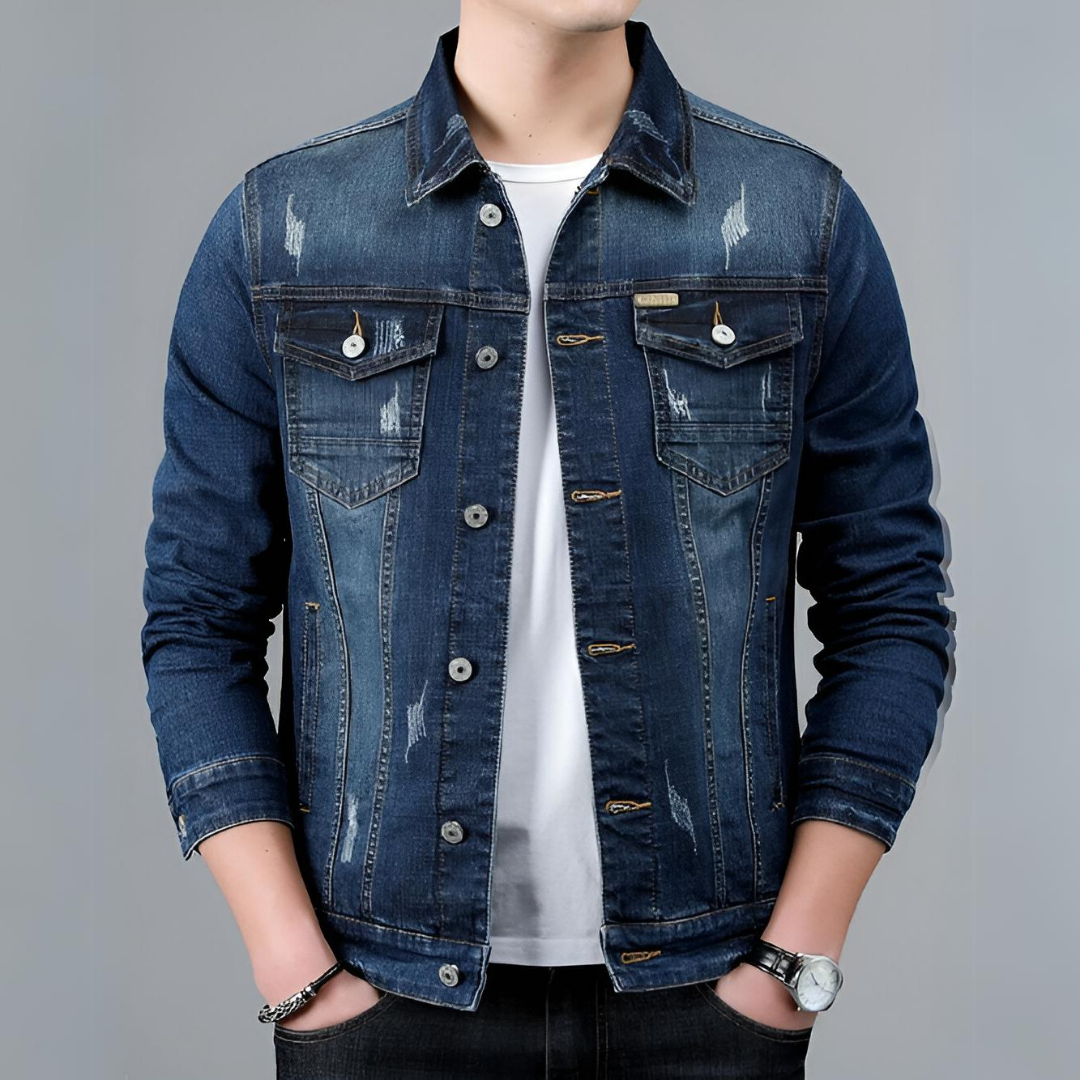 Chaquetas Vaqueras Hombre Estilo Clásico