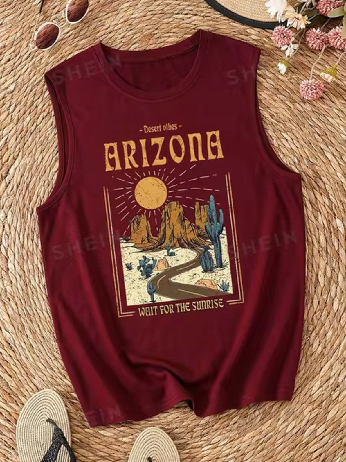 Camiseta Algodón Sin Mangas Verano - Vestiria