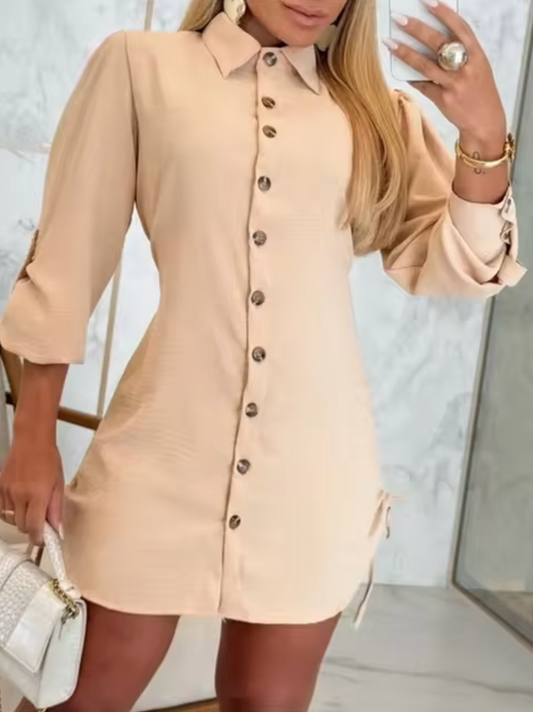 Vestido Camisero Chic Mujer - Vestiria