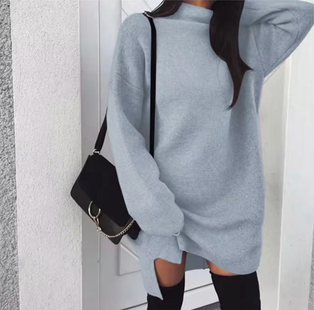 Vestido Invierno Mujer Abultado Cálido - Vestiria
