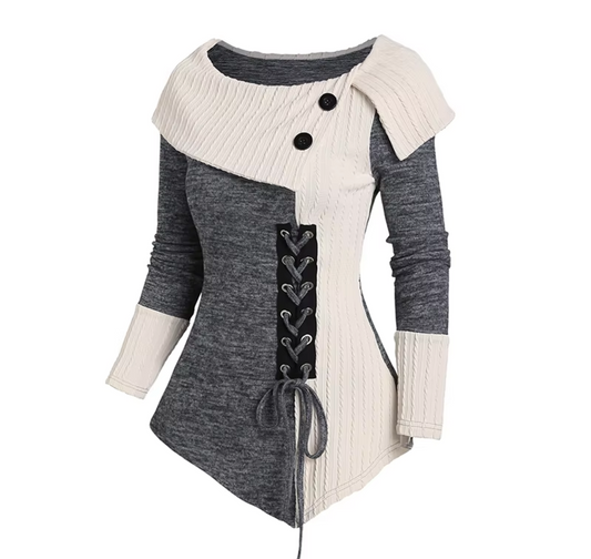 Blusa Mujer Asimétrica Estilo Elegante - Vestiria