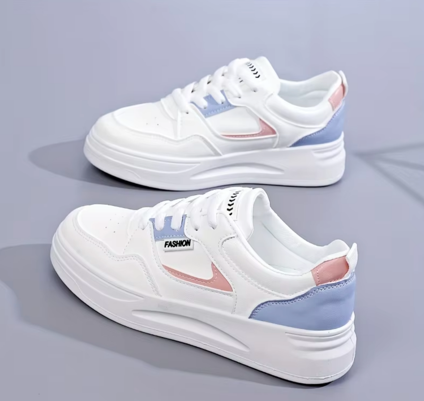 Zapatillas Deportivas con Suela Alta - Vestiria