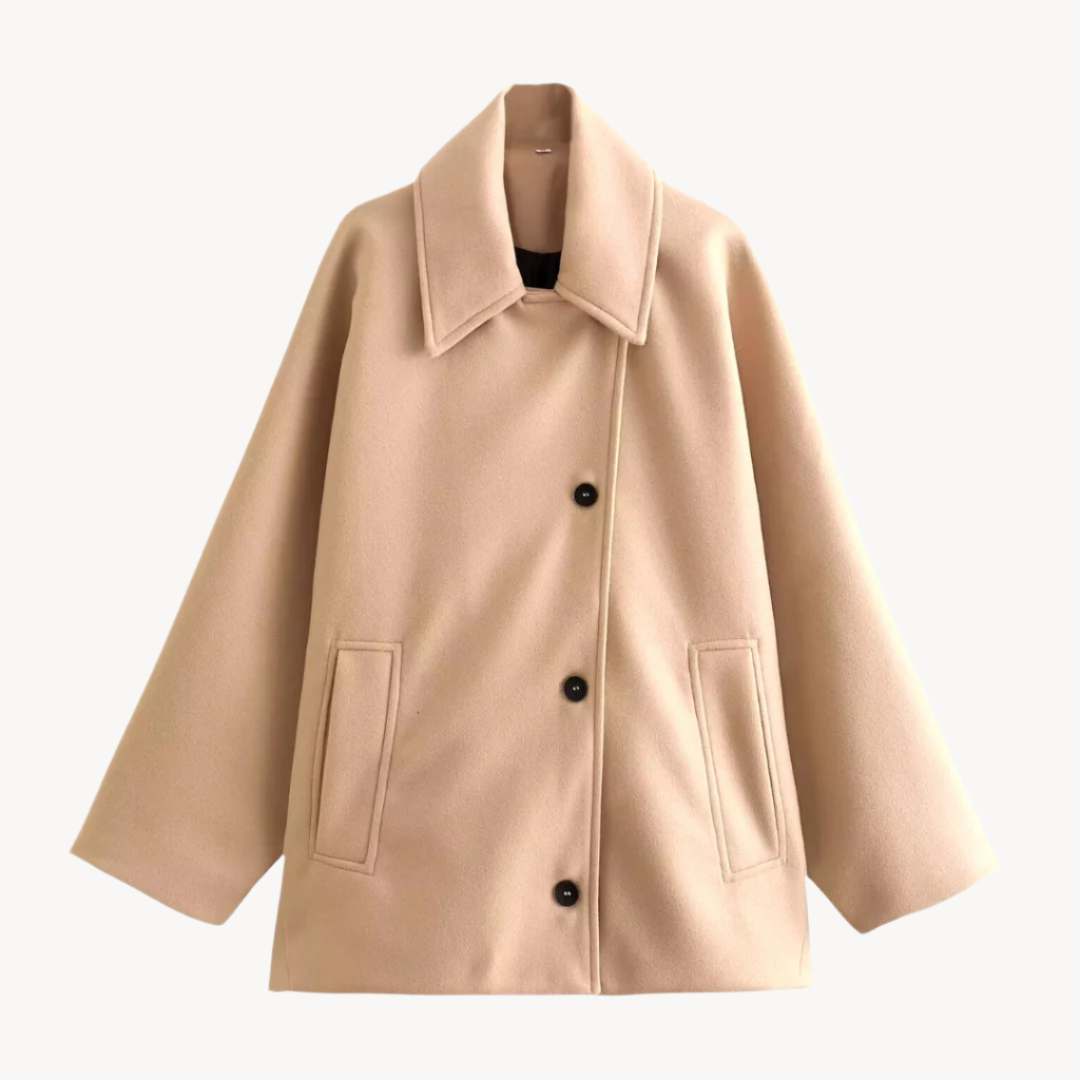 Chaqueta Abrigo Mujer Elegante Invierno