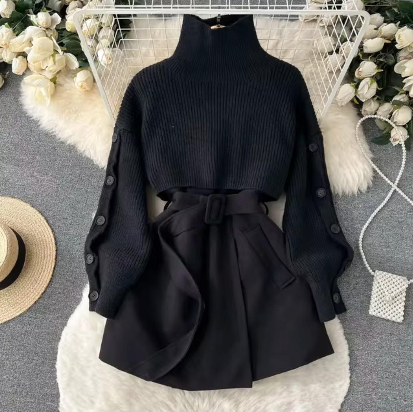 Traje de Mujer Clásico Dos Piezas