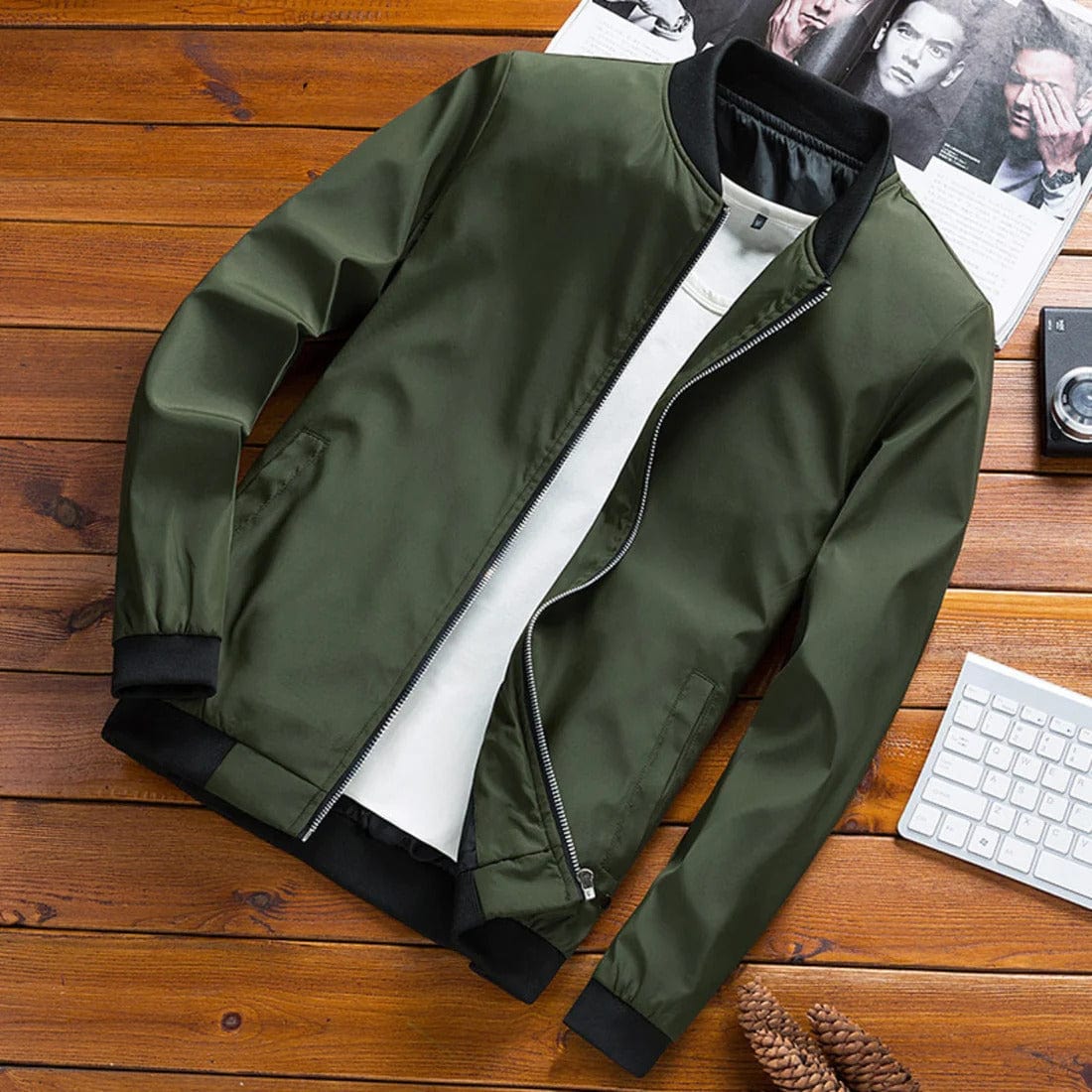 Chaquetón deportivo hombre clásico