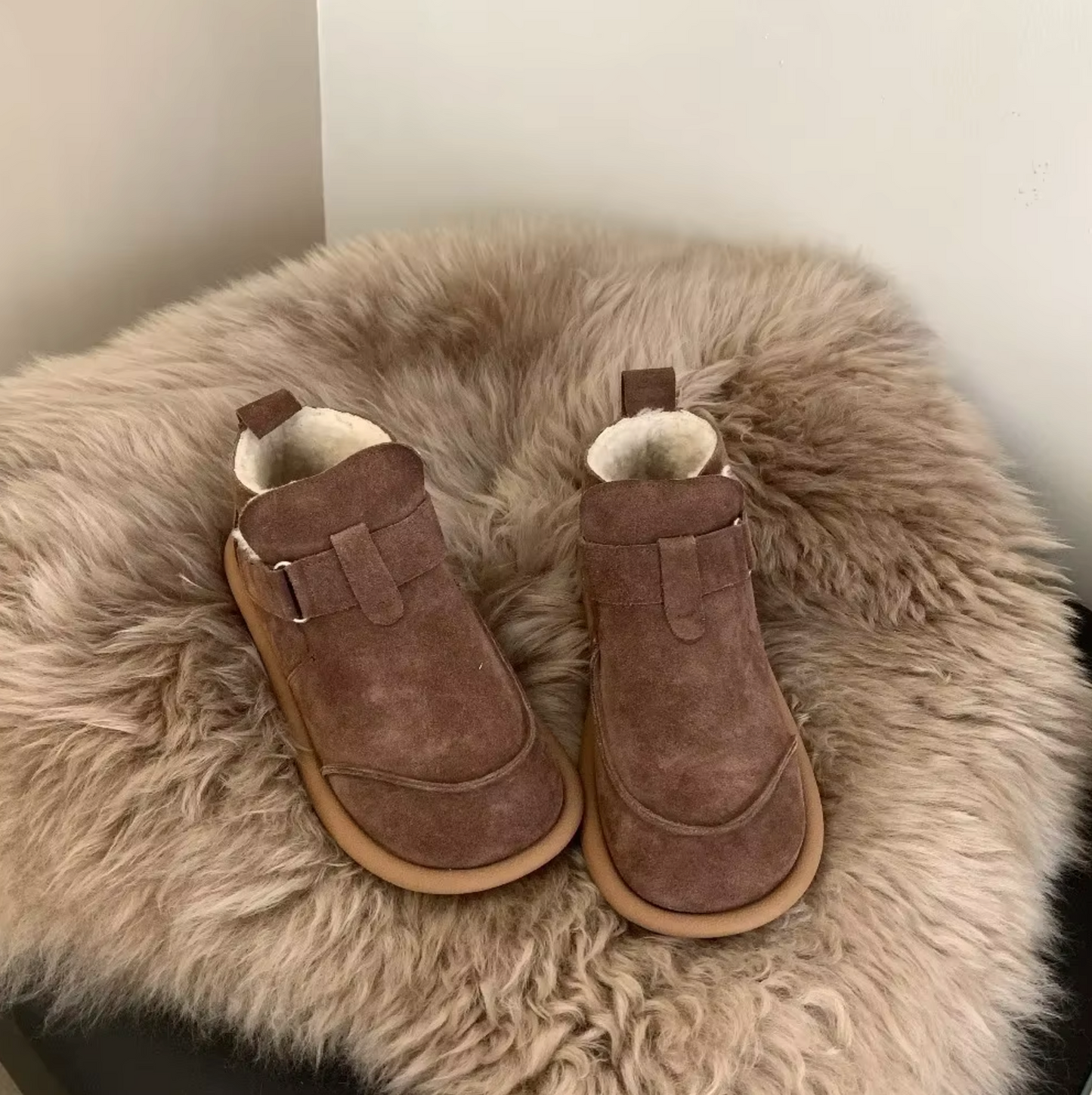 Botas Piel Forro Cálido Invierno - Vestiria