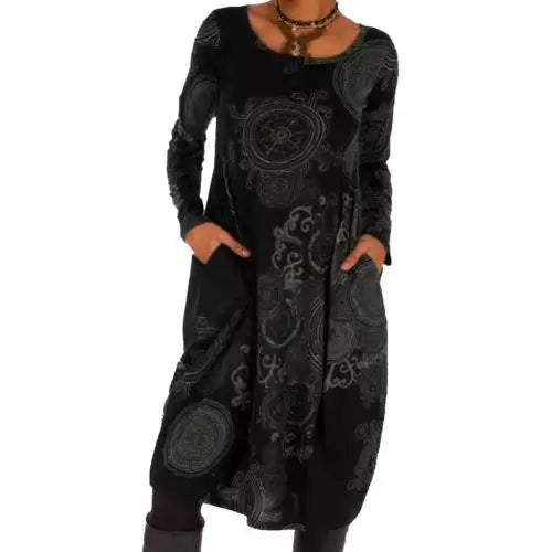 Vestido Boho Chic Mujer Estilo Libre