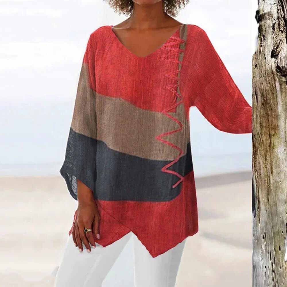 Camisa Estilo Clásico Triple Color - Vestiria