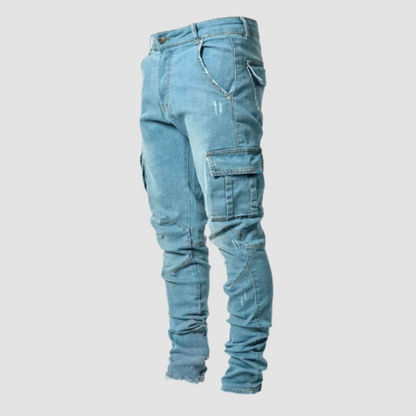 Pantalones Tejanos Elásticos Cómodos - Vestiria