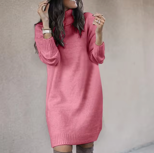 Vestido Suéter Amplio Cálido - Vestiria