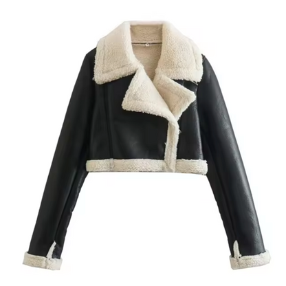 Chaqueta de cuero estilo urbano - Vestiria