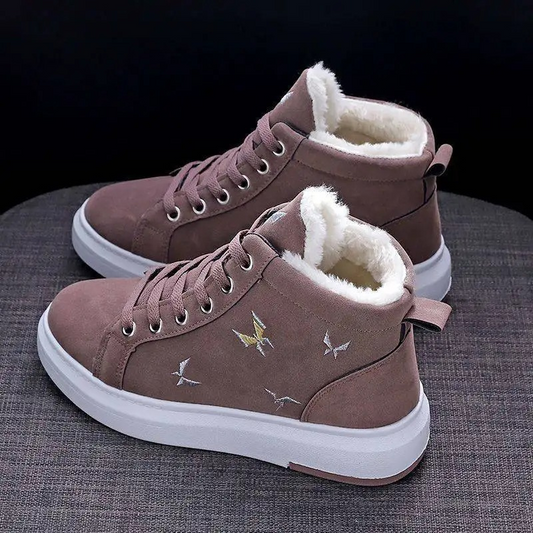 Botas Mujer Invierno Estampadas Altas Moda - Vestiria