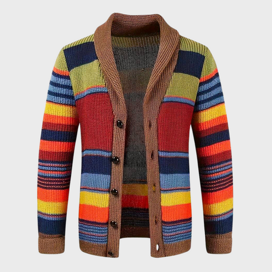 Cárdigan de punto hombre elegante cálido - Vestiria