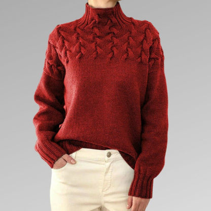 Jerséis de punto cuello alto elegantes